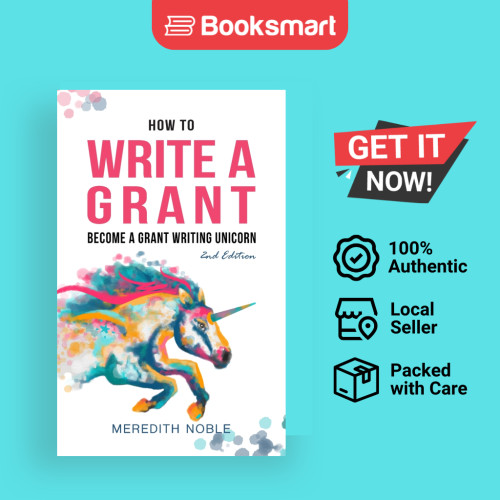 How To Write A Grant - ปกอ่อน - อังกฤษ - 9781733395748