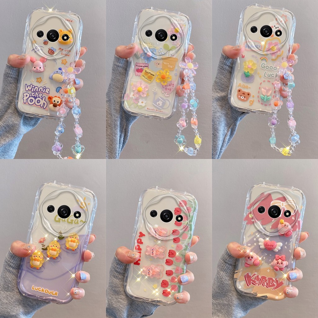 เคส Redmi A3 การ์ตูนตุ๊กตาการ์ตูนของเล่น การ์ตูน TPU Soft ซิลิโคนเคสโทรศัพท์ TY2