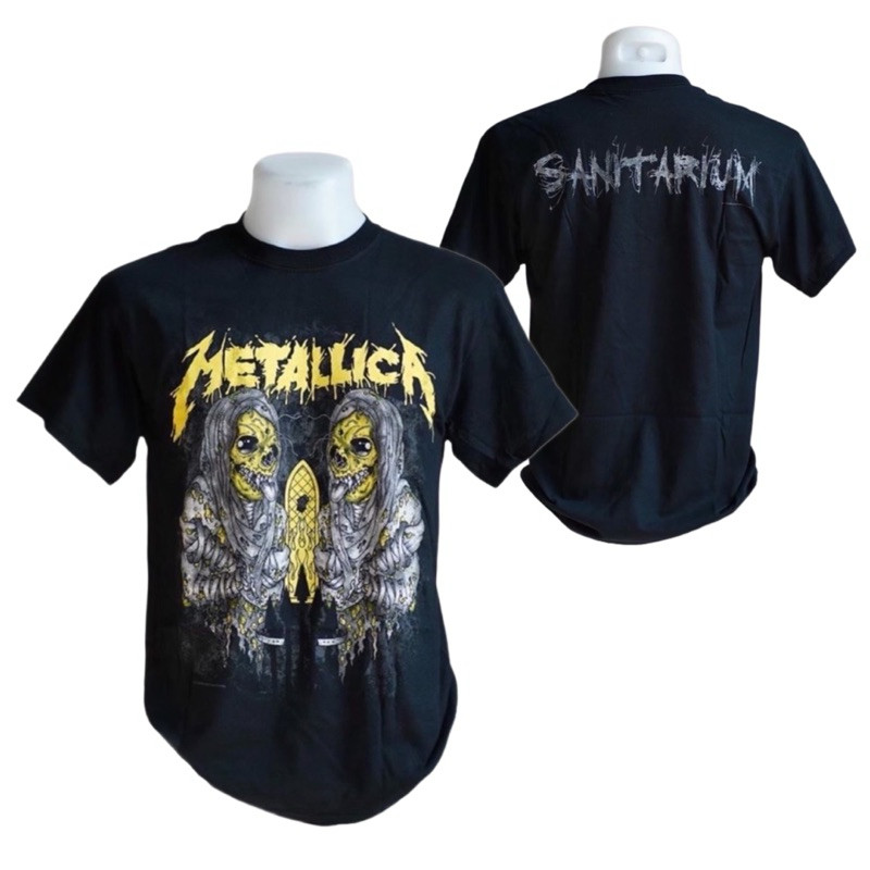 เสื้อวง METALLICA ลาย SANITARIUM (2017) ลิขสิทธิ์แท้ UKSIZE S-5XL