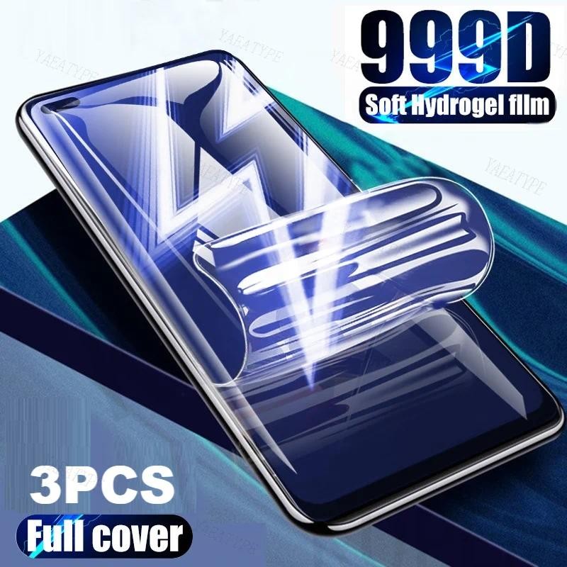 SAMSUNG สําหรับSamsung F42 5G F62 F55 F54 F41 F34 999Dคลุมทั้งหมดHD Clear Soft Hydrogelฟิล์มสําหรับS