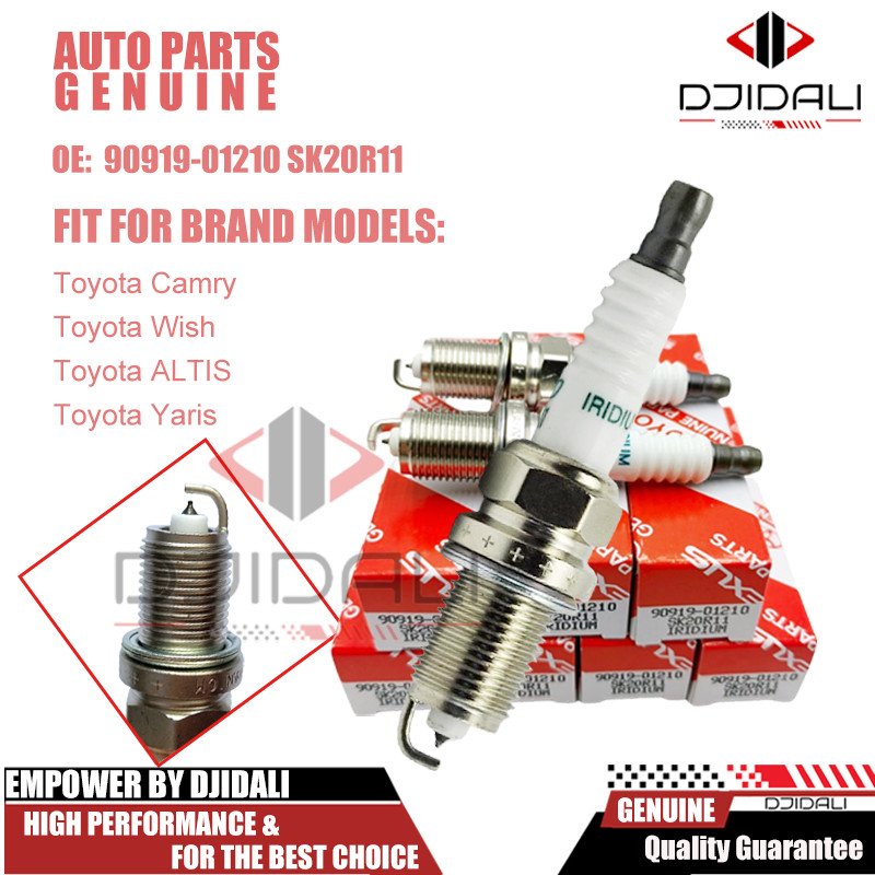 หัวเทียน 4 ชิ้น DENSO IRIDIUM TOYT A SK20R11 (Camry Wish ALTIS Yaris) 90919-01210