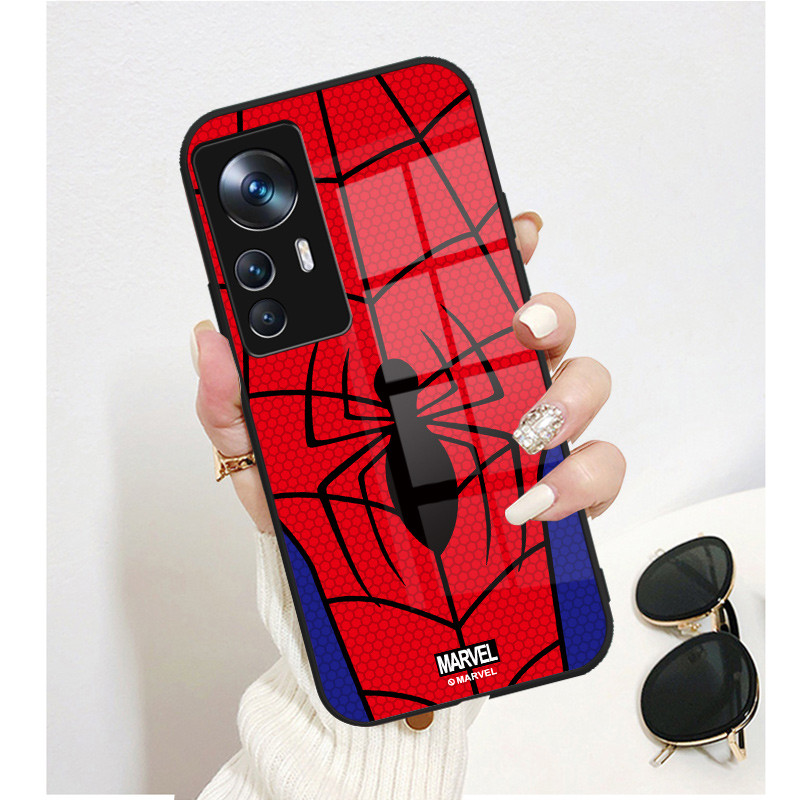 เคสกระจก Xiaomi mi 12T 5g / mi 12T pro 5g เคสกระจกนิรภัยฮาร์ดฝาหลังขอบซิลิคอนอ่อน ราคา ถูกที่สุด ดีลบีเคเค แกลเลอรีภาพที่ 2