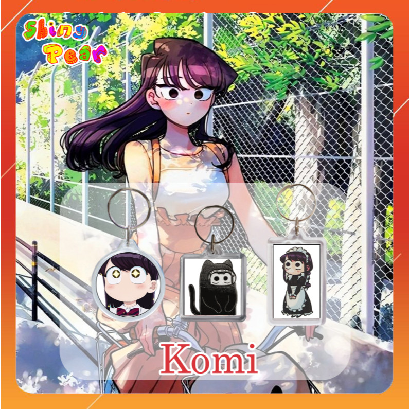 [โคมิไม่สามารถสื่อสารได้] - พวงกุญแจ | พวงกุญแจสติ๊กเกอร์ Komi Shouko / Komi-san wa อะนิเมะ Komi ไม่