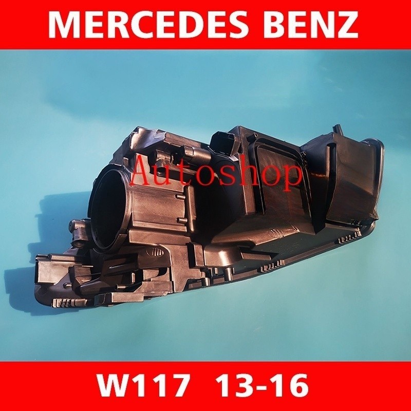 สีดำไฟหน้ารถสำหรับ Mercedes Benz W117 CLA W117 13 14 15 16 W117 CLA 180 200 220 250โคมไฟไฟหน้า