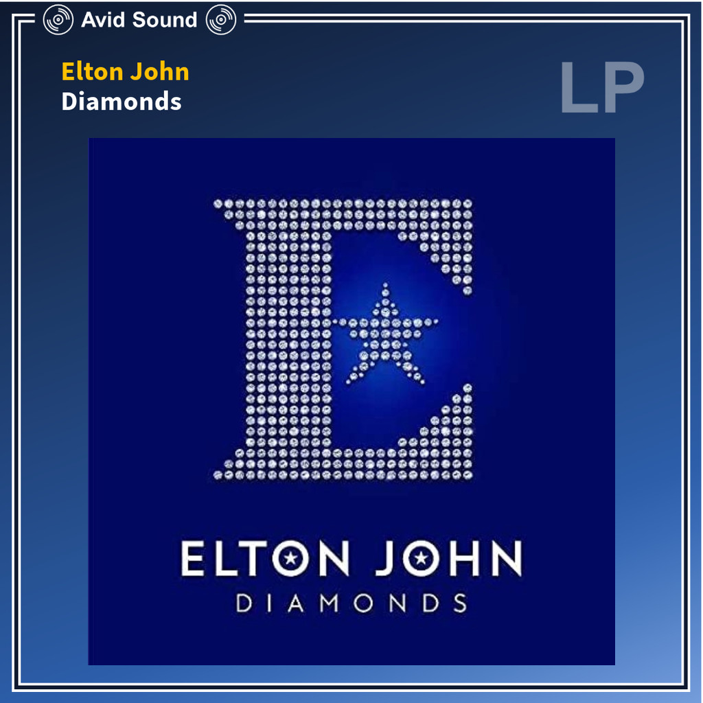 แผ่นเสียง Elton John Diamonds Greatest Hits ใหม่ ซีล Elton John Vinyl LP