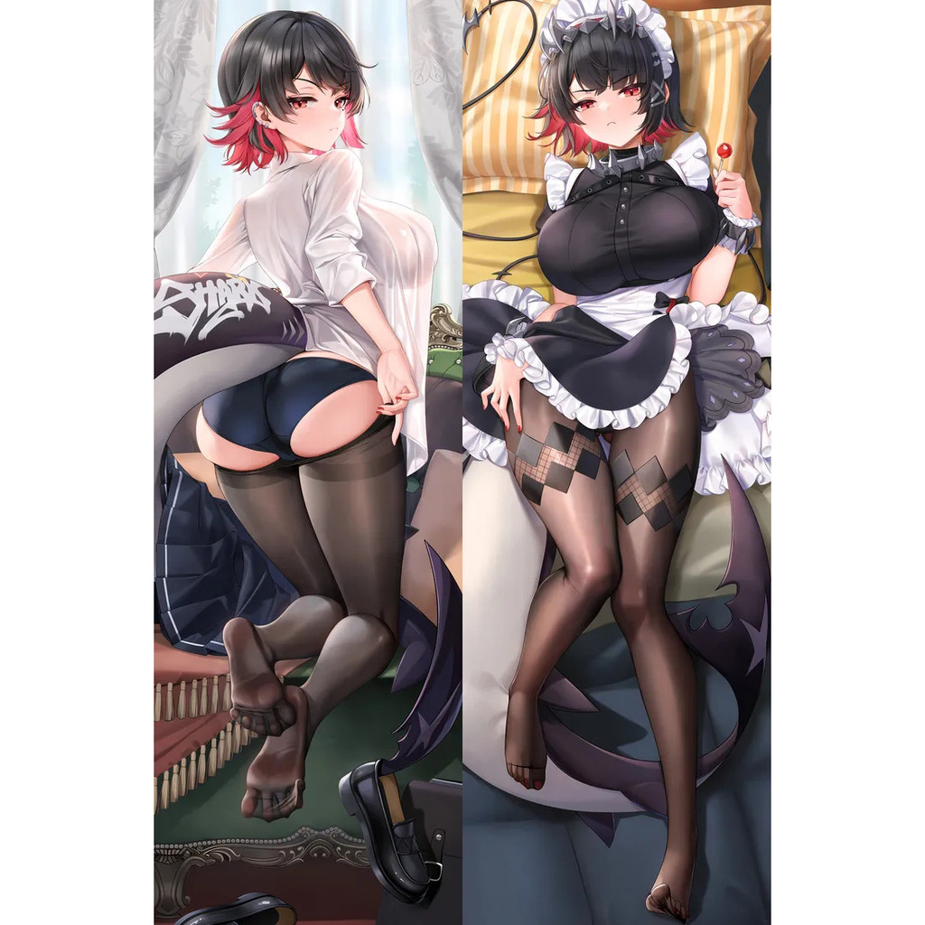 Zenless Zone Zero Ellen Joe คอสเพลย์ Hug Body หมอน 2-Side Ellen Joe Peachskin กอดหมอนยาว Body Cover