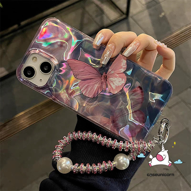สําหรับoppo A3 Pro A3X A38 A60 A18 A5 A7 A57 A15 A5s A12 A16 A9 A3s A74 A76 A77 A54 A17 A95 A58 A31 A78 A16K Dreamy A33 A16Fกรณีผีเสื้อ
