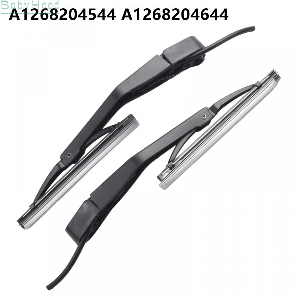 BIG DISCOUNTS ใบปัดน้ําฝนไฟหน้าพลาสติก สําหรับ Mercedes, W126 A1268204544 ก1268204644 Rh+lh [BABYHOOD-TH]