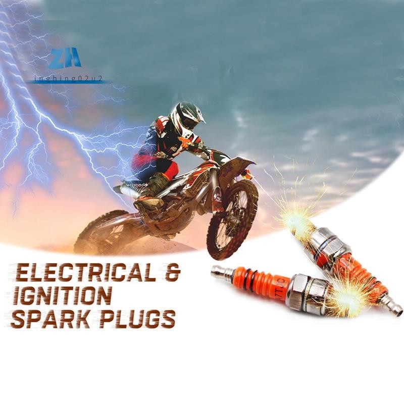 หัวเทียนรถจักรยานยนต์ A7TJC การปรับเปลี่ยน GY6 50Cc 70Cc 90Cc 110Cc 125Cc ATV Dirtbike 50 125 150Cc 