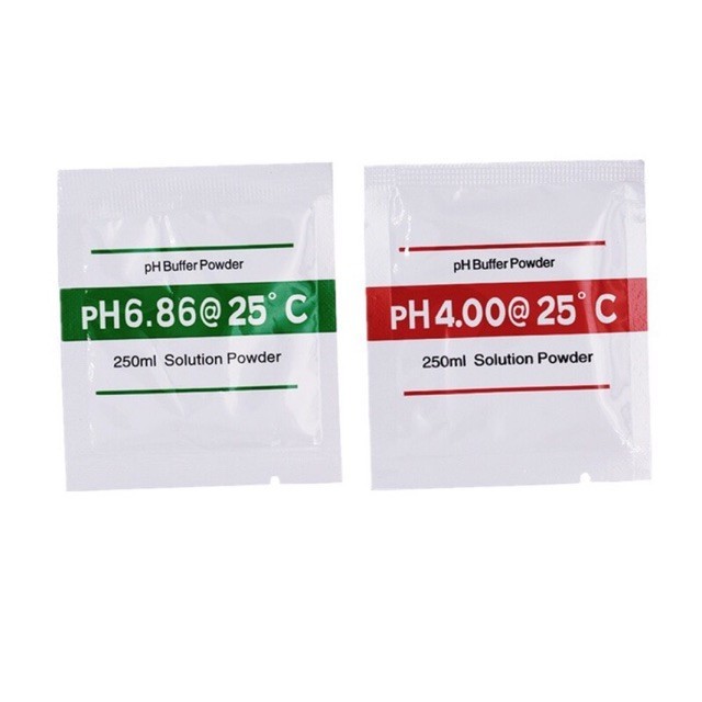 1 ชุด PH Buffer PH Meter Solution Calibration Powder