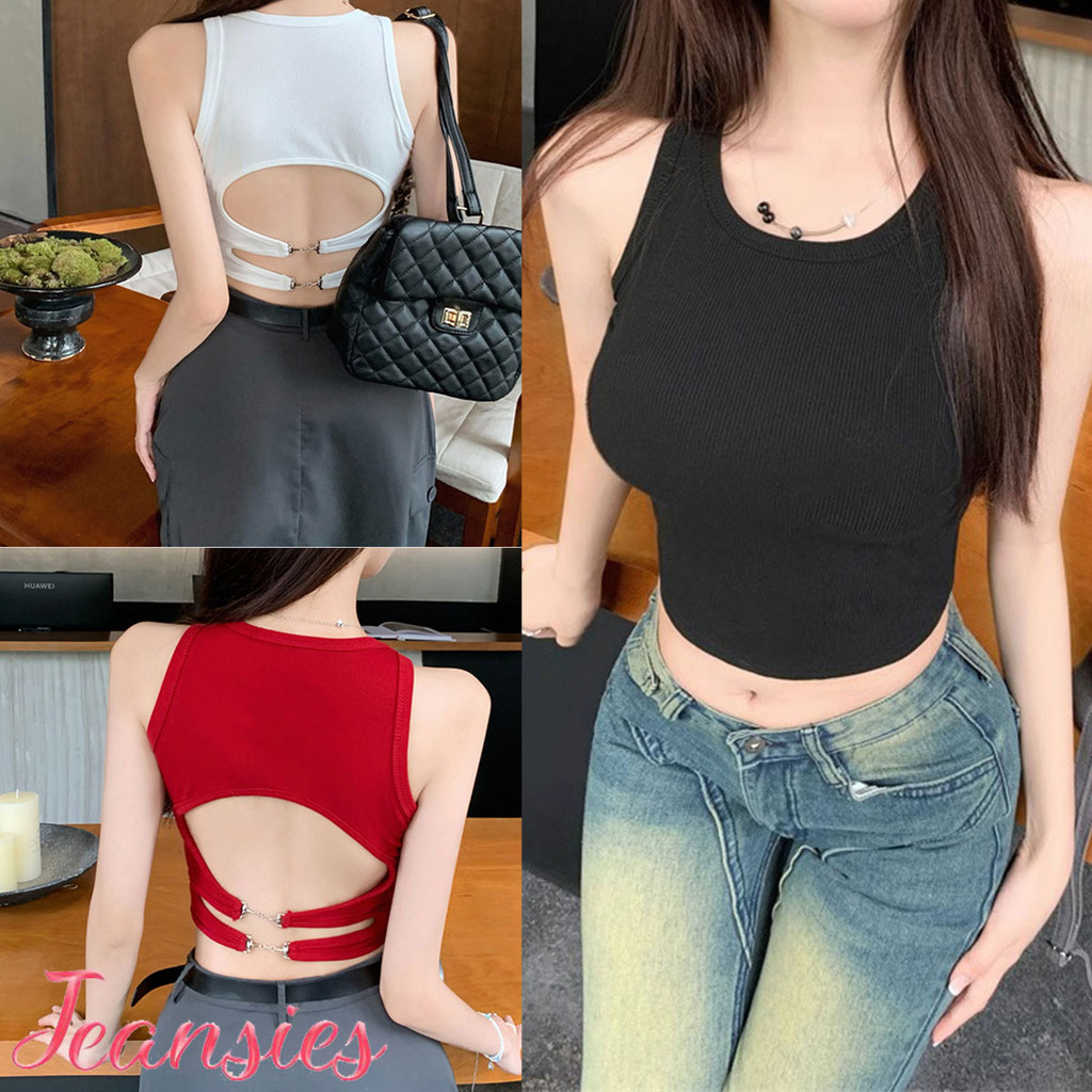 เสื้อกล้ามผู้หญิง มีฟองน้ำ ใส่สบาย