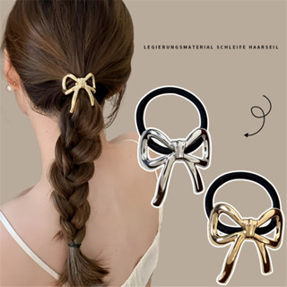 โบว์ยางรัดอุปกรณ์ผมเกาหลี ชม. หูฟัง ใหม่อารมณ์คาดศีรษะสาวผมห…