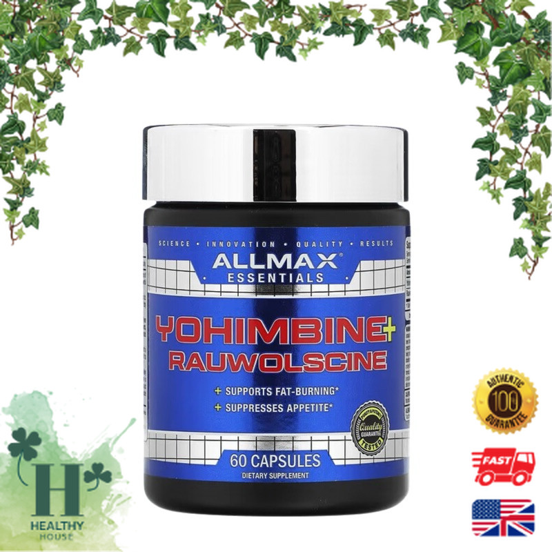 พร้อมส่ง ALLMAX Yohimbine + Rauwolscine 60 Capsules