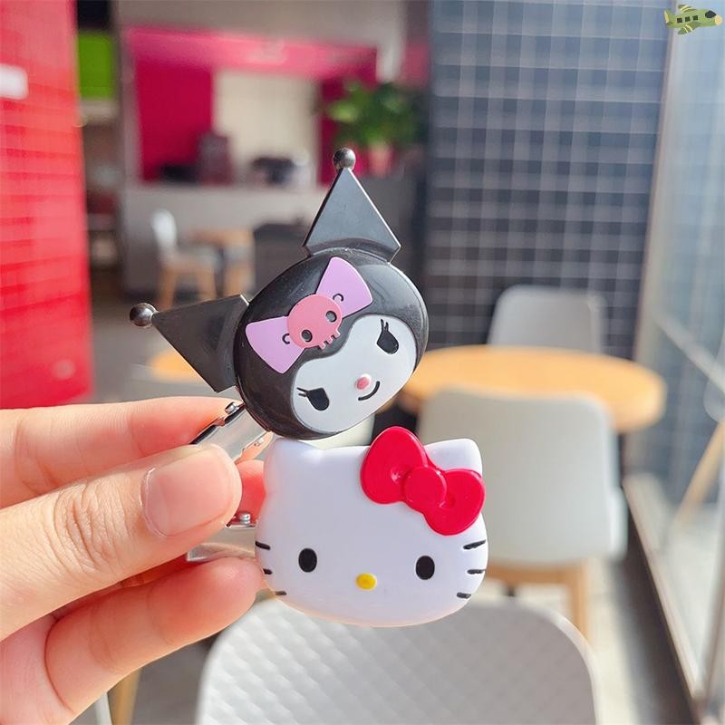 [UN] Kawaii Sanrio กิ๊บติดผมน่ารักการ์ตูน Hairpin Headwear น่ารักด้านข้าง Bang คลิปสําหรับสาวผู้หญิงอุปกรณ์เสริมผมของขวัญ TH