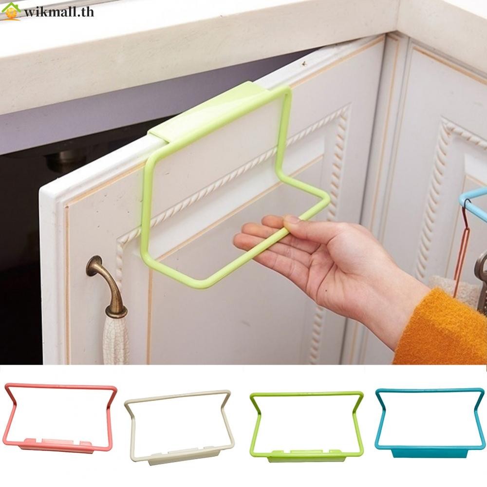 【WIK】Durable Plastic Hanging Towel Holder for Kitchen and Bathroom Lightweight Design