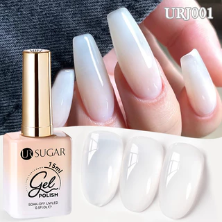 【Local】UR SUGAR เจลทาเล็บใส 15ml เจลเล็บกึ่งถาวร UV ใช้ตกแต่งเล็บ แช่เอาออกได้