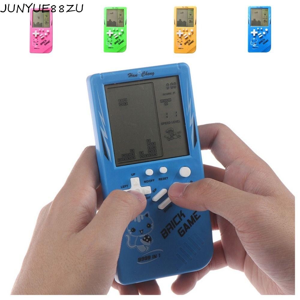 เกมอิฐ JUNYUE88ZU|คอนโซลเกมกระเป๋าอิเล็กทรอนิกส์ ABS, Simple 90s Retro Classic Game Children