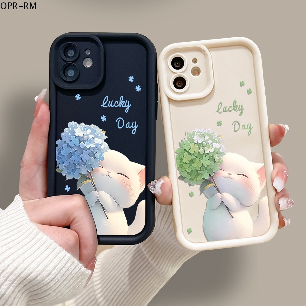 เคส For OPPO Reno 13 13F 12 12F 11 10 8 8T 7 7Z 6 6Z 5 4 4F Pro Plus 4G 5G เคสโทรศัพท์ เคสออปโป้ Silicone Phone Case TJK