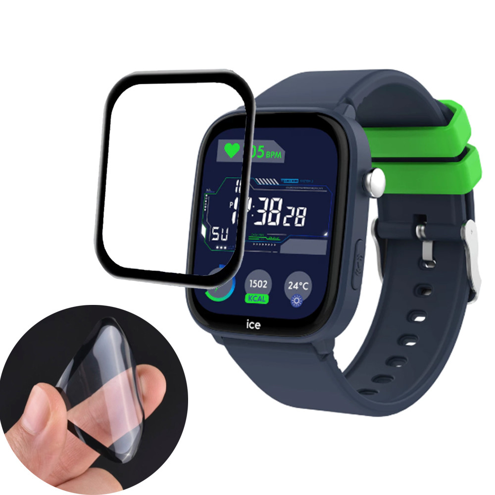 Ice-Watch ICE สมาร์ทจูเนียร์ 3.0 ค้นหาตัวป้องกันหน้าจอโค้งเต็มรูปแบบของฉันสําหรับ Ice-Watch ICE สมาร