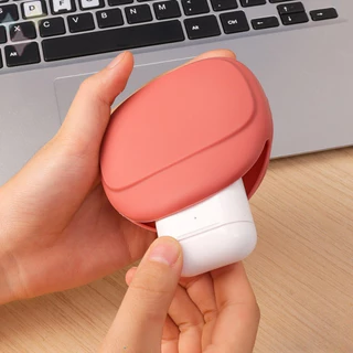 SMART【มีสินค้าในสต๊อก】 กระเป๋าใส่หูฟัง สายชาร์จ กระเป๋าเก็บของ แบบซิลิโคนนิ่ม ทรงวงรี แบบพกพาสะดวก กันน้ำStorage bag
