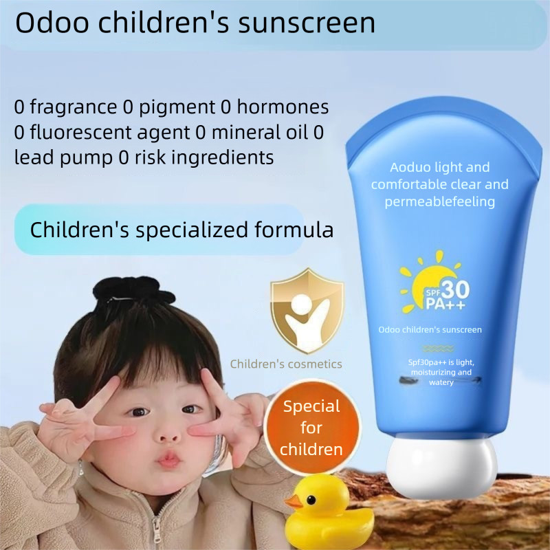 3 Years Old+Children Sunscreen SPF30+Baby Sunscreen มีจําหน่าย 60g