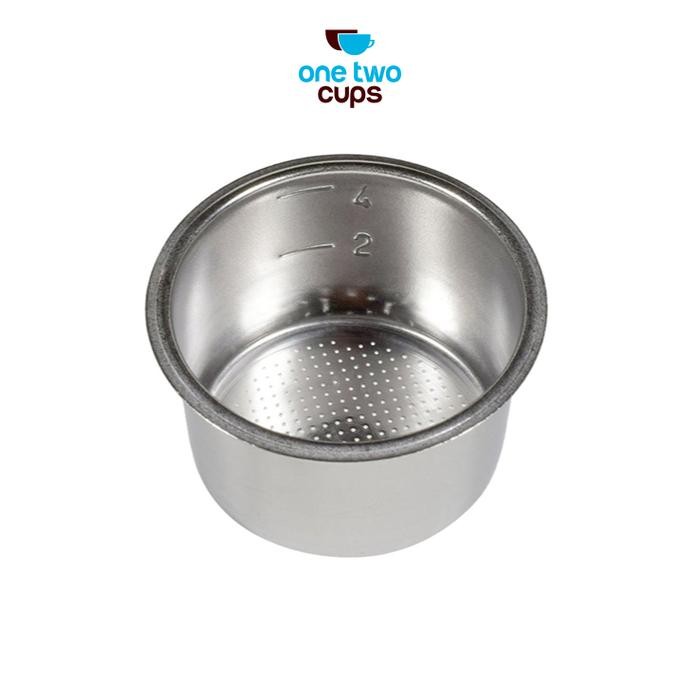 One Two Cups Filter Basket Portafilter Single Wall 51mm - Y51 - 4 ถ้วย