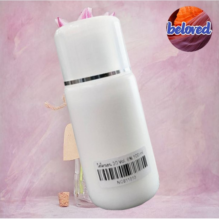 ไฮโดรเยน 20 Vol 6%  ขนาด 100 ml แบ่งใส่ขวด ใช้เพื่อผสมกับสีย้อมผม