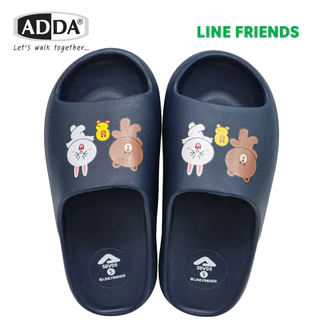 รองเท้าแตะแบบสวมผู้หญิง ADDA 58V05W1 Line Friend (ไซส์ 4-7)