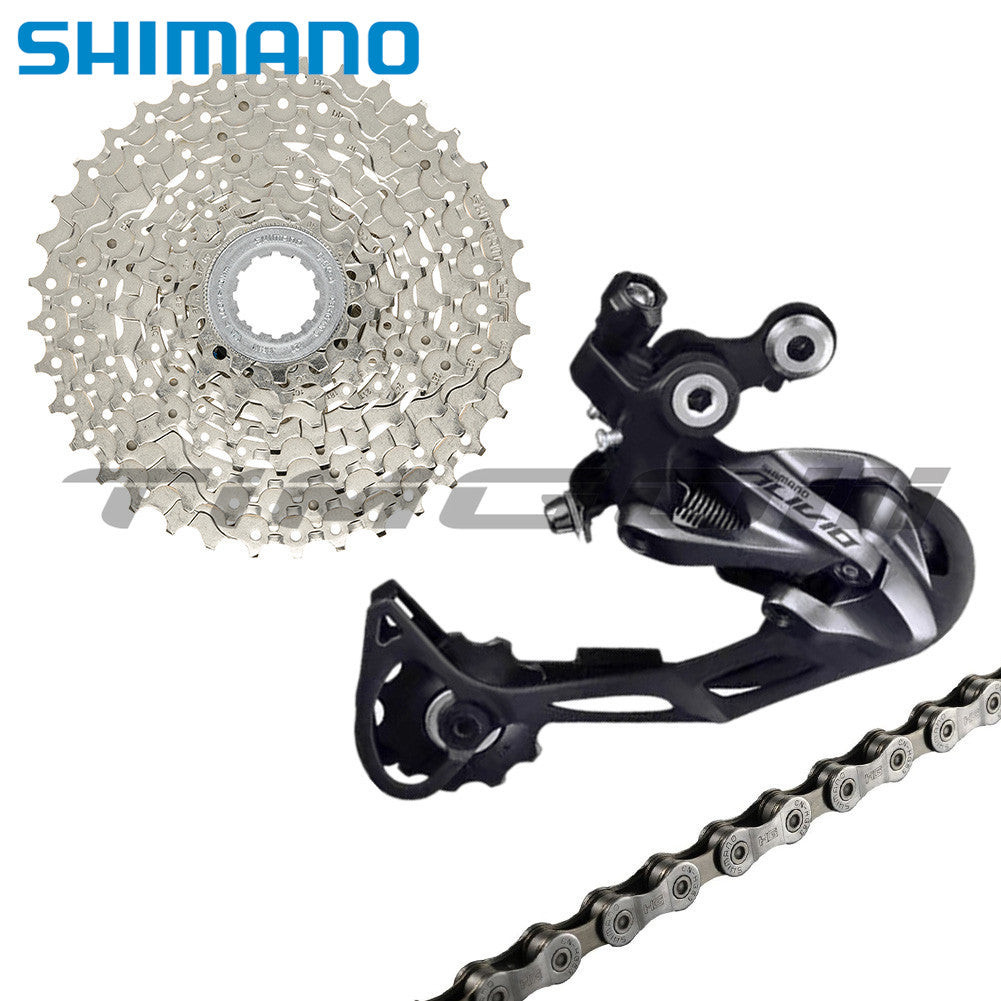 Shimano Alivio M4000 MTB Groupset 19 ความเร็ว RD-M4000 สำหรับHG400-9 Cassette และ HG53 โซ่