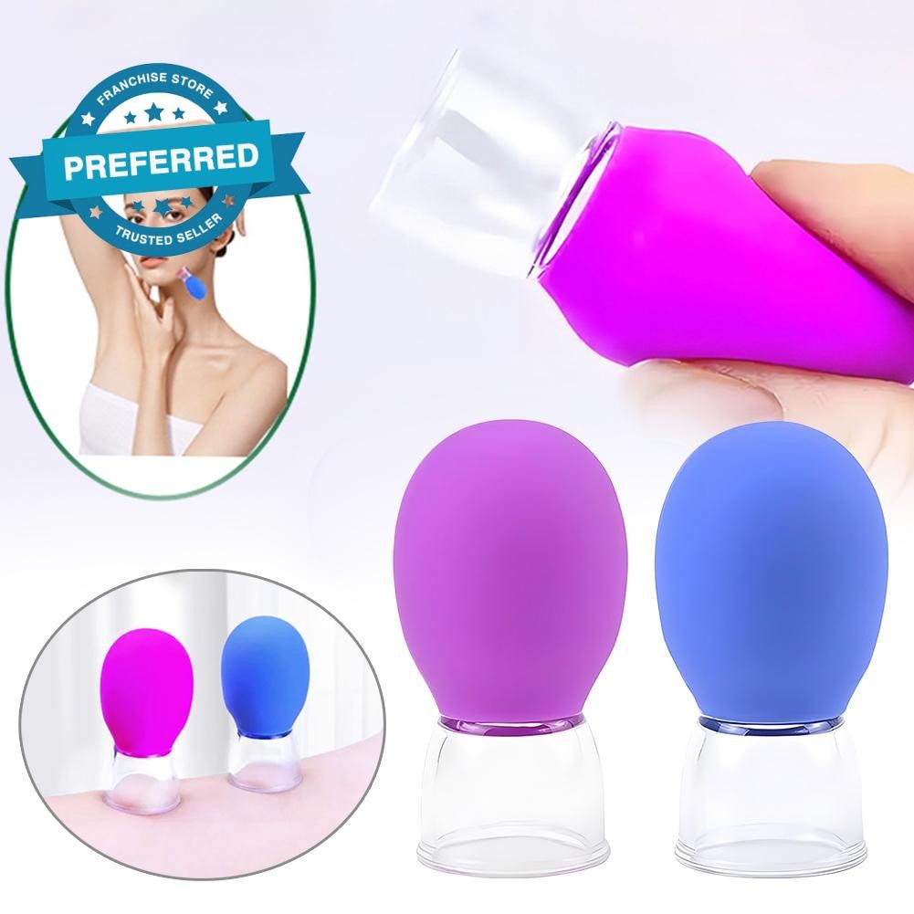 Facial Cupping Face Beauty Care อุปกรณ์นวดถ้วยนวด Cupping ดูดถ้วย Q3z5