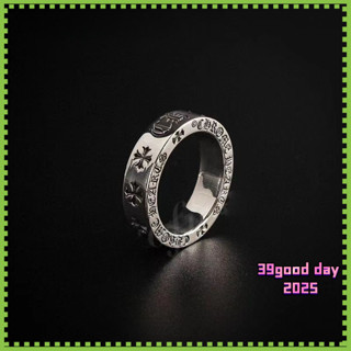 แหวนคู่ชายและหญิง ออกแบบหัวใจอมตะ ชุบทองคำบริสุทธิ์ S925 เหม…