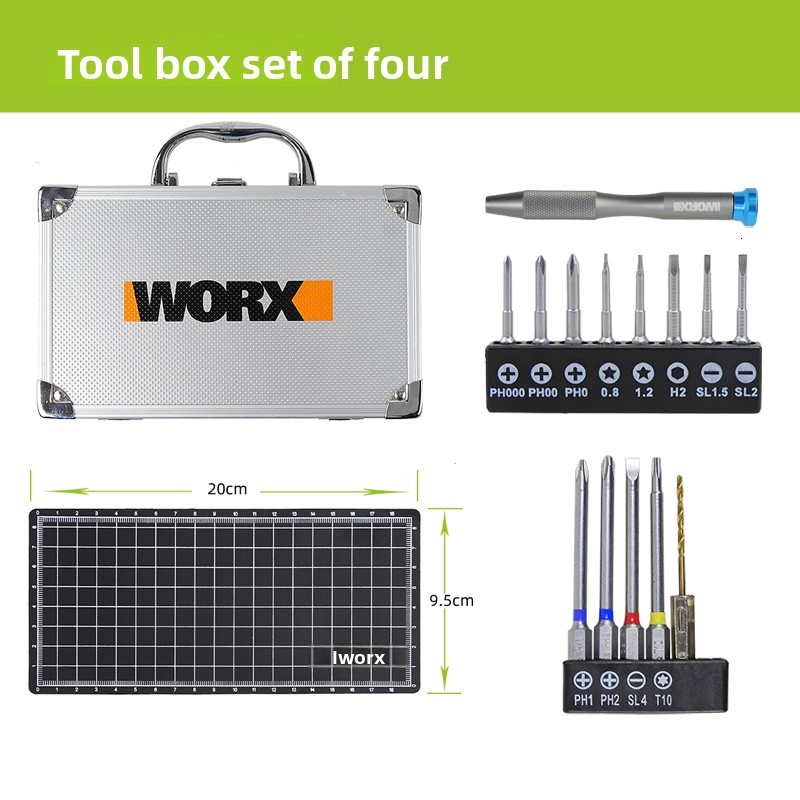 Worx WX240 กล่องเครื่องมือ WX242 กล่องเก็บของ กล่องเครื่องมือ