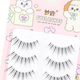 9-12-13 มม.พู่สไตล์ขนตาปลอมธรรมชาติ Curling Clear Stem บนกล้องเริ่มต้น One-piece Lash