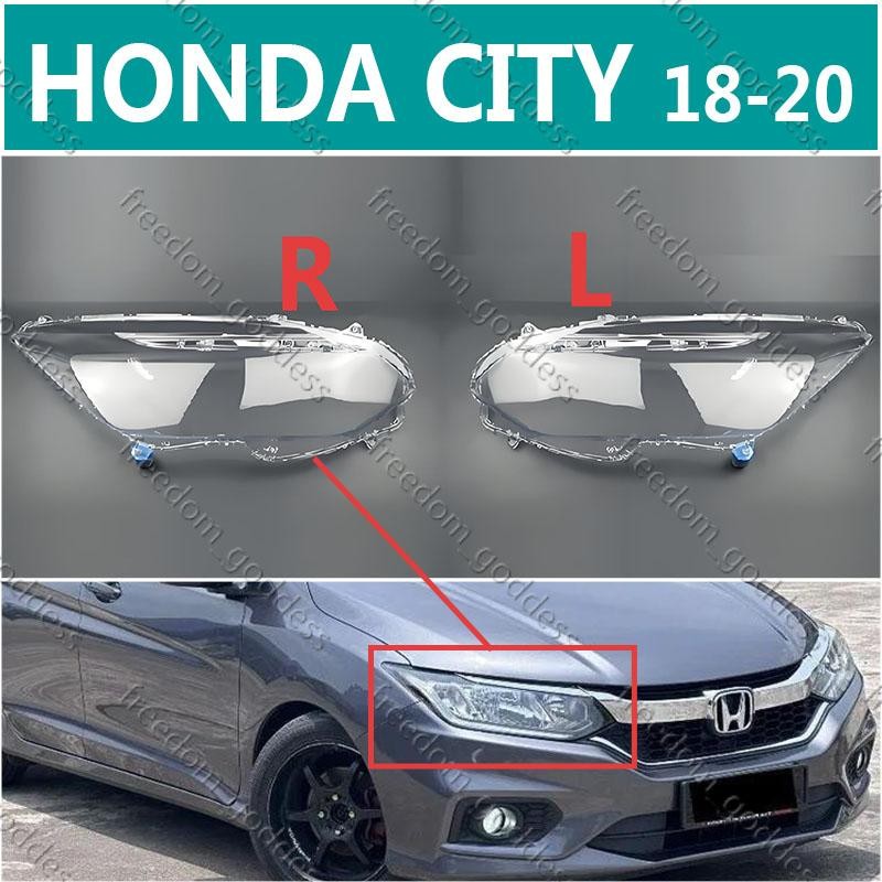 HONDA CITY 2018-2020 HEADLAMP COVER HEADLIGHT COVER LENS HEAD LAMP COVER HEAD LIGHT COVER/ฝาครอบไฟหน้าตรงรุ่น สำหรับ