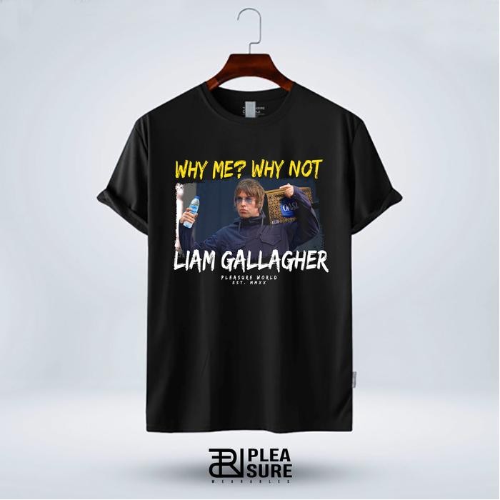 (TOP) เสื้อยืด Liam Gallagher - Oasis | เสื้อยืดล้อเลียน Liam Gallagher Oasis | Pleasure World - สีด