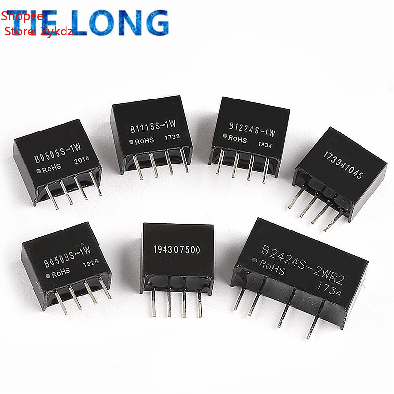 1PCS B0505S 1W 2W B0303S B0305LS B1205S B2405S B2405S B12S A12 IB0505S-2W ควบคุมโมดูลการสลับแยก