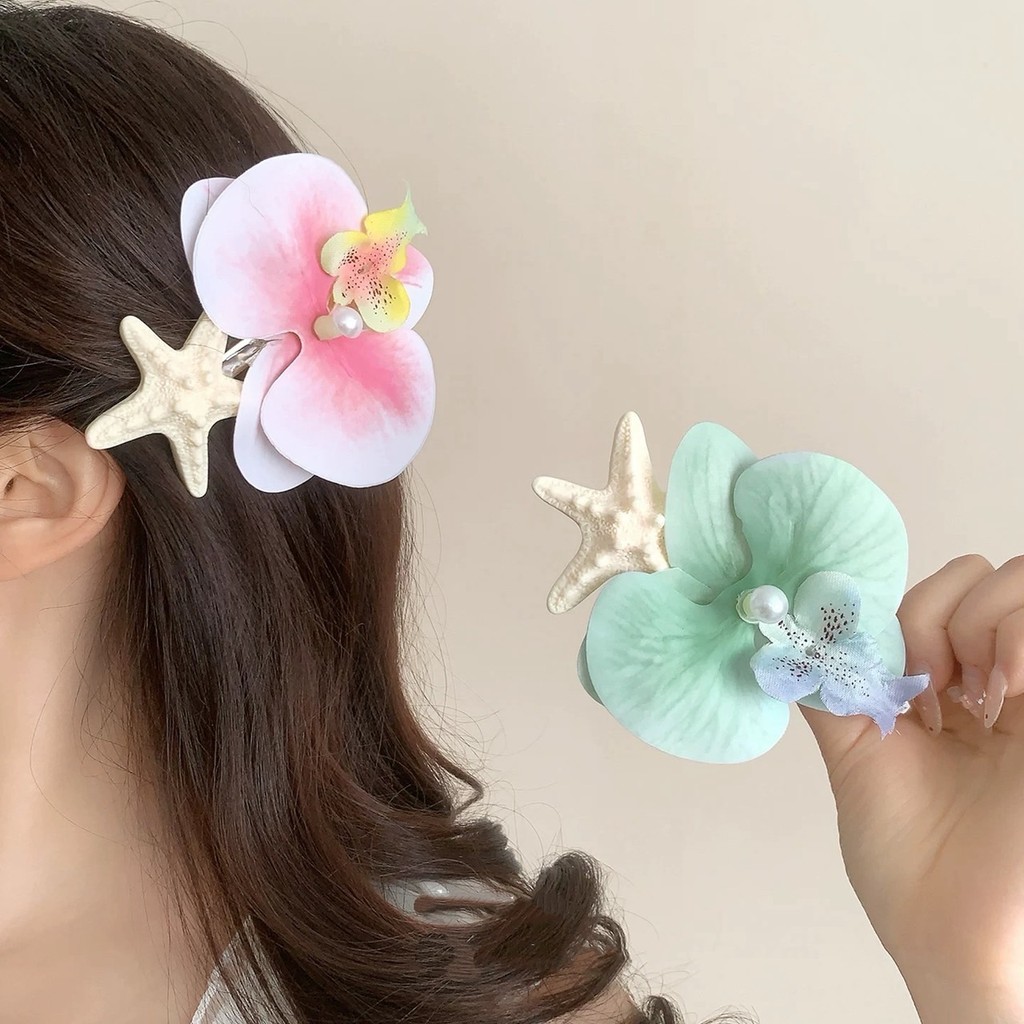 กิ๊บกล้วยไม้ ประดับปลาดาว แฟชั่นมาใหม่