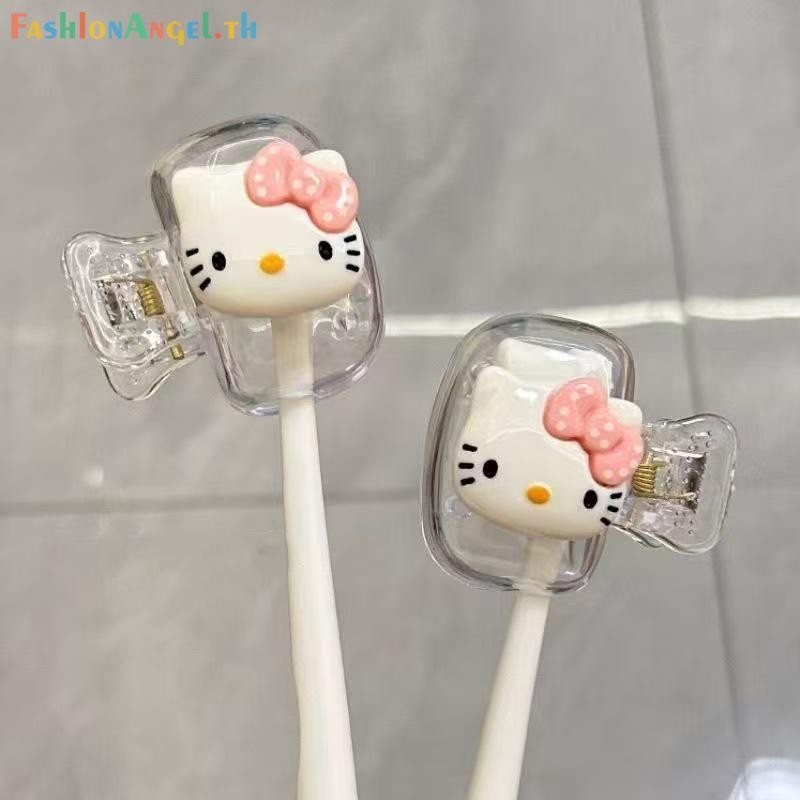FAngel Travel ผู้ถือแปรงสีฟันป้องกันแบบพกพาคลิปพลาสติกสําหรับของขวัญในครัวเรือน TH