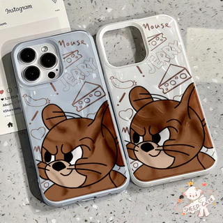 ✨ นี่ยม! ✨ เคสเหมือนอุกกาบาต เคสคู่ ภาพการ์ตูน น่ารัก หนู สําหรับIPhone16 15 14 13 12 11 7 8 plus Pro Promax X XR XS