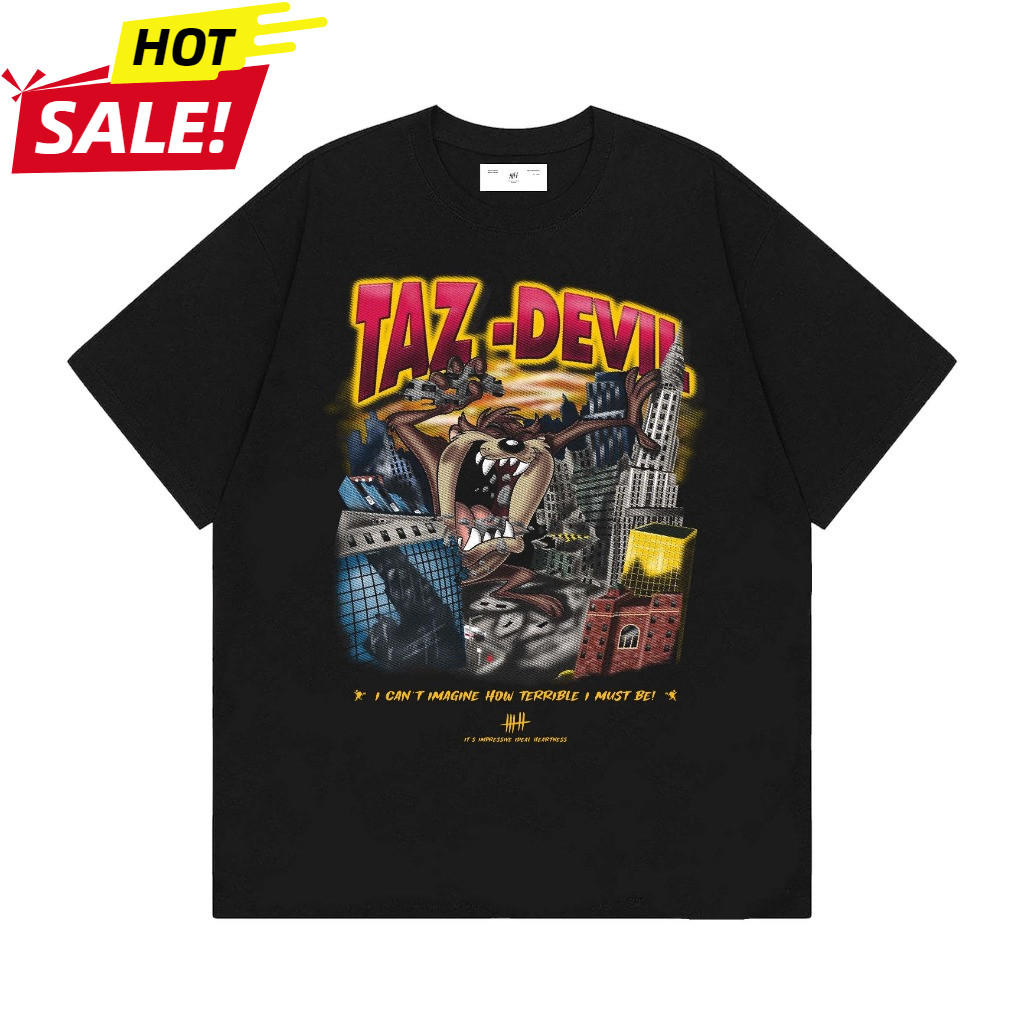 เสื้อยืด The Taz Mania Black Tees