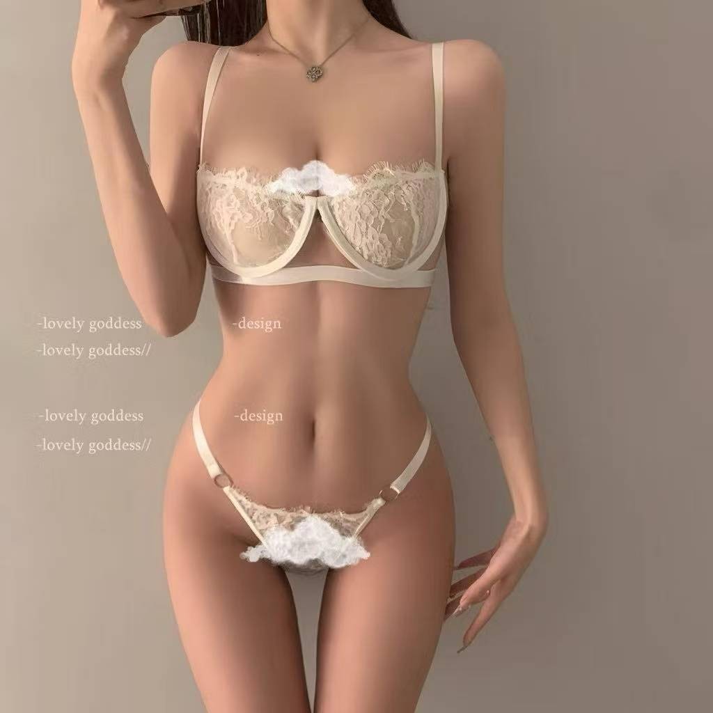 sexy pajamas🤍🩶บอดี้สูท ชุดชั้นในเซ็กซี่ยั่ว เปิดหลัง ชุดยั่ว เปิดเป้า ตกแต่งโบว์ ผูกเชือก ราคาถูก ส่งไวจากไทย - รูปที่ 4