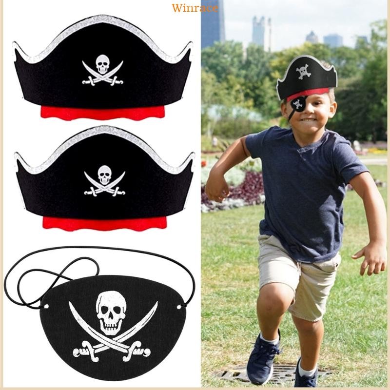 WRC Pirate วงแหวนผมและแพทตาข่าย เครื่องประดับคอสเพลย์และฮาโลวีน Party Props