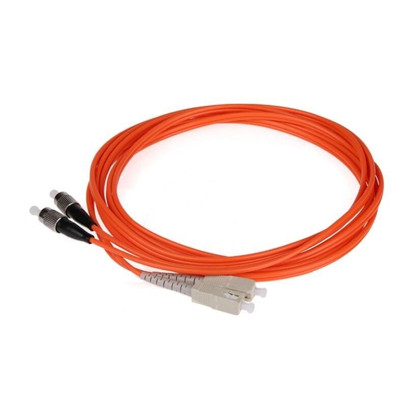 SC FC/ FC SC patchcord มัลติโหมด 62.5/125um 3 เมตร LSZH