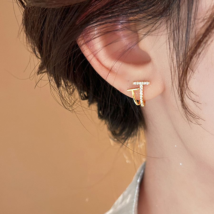 ต่างหูผู้หญิง ออกแบบเรียบหรู สวมใส่ง่าย - รูปที่ 3