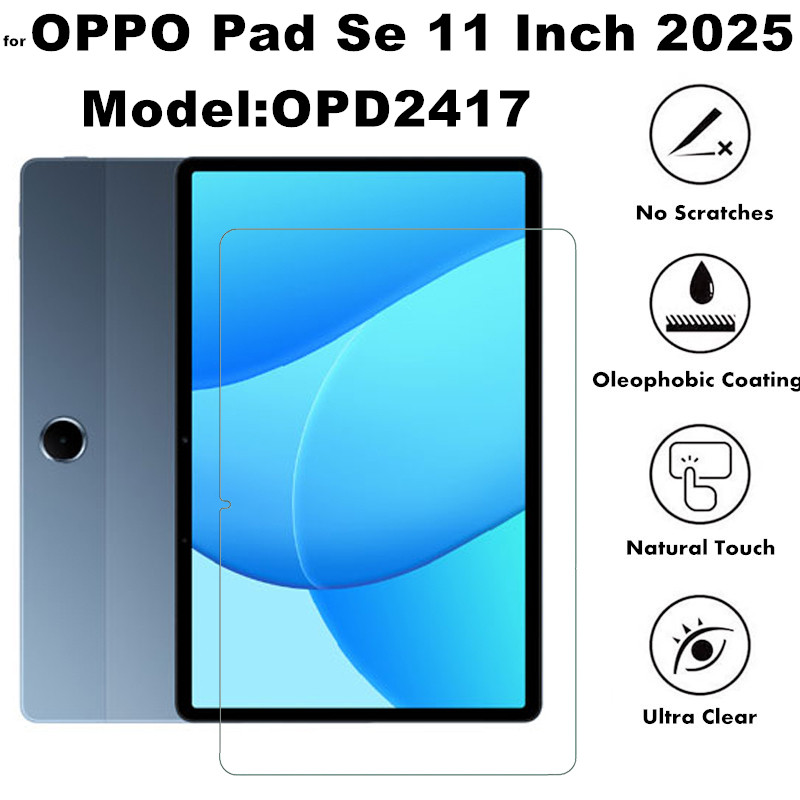 ฟิล์มกระจก นิรภัย  ออปโป้ แพด เอสอี Tempered Glass Screen Protector For OPPO Pad SE (11.0)
