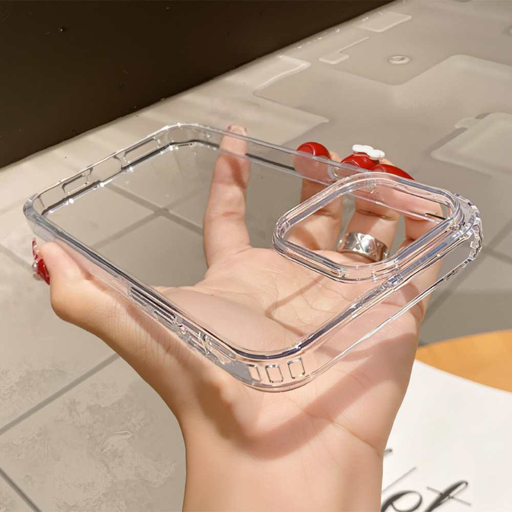 for เคส s25 ultra เคส samsung A56 a55 5g A16 A26 A06 SAMSUNG CASE A35 A55 A15 เคสอะคริลิคใส แบบแข็ง 