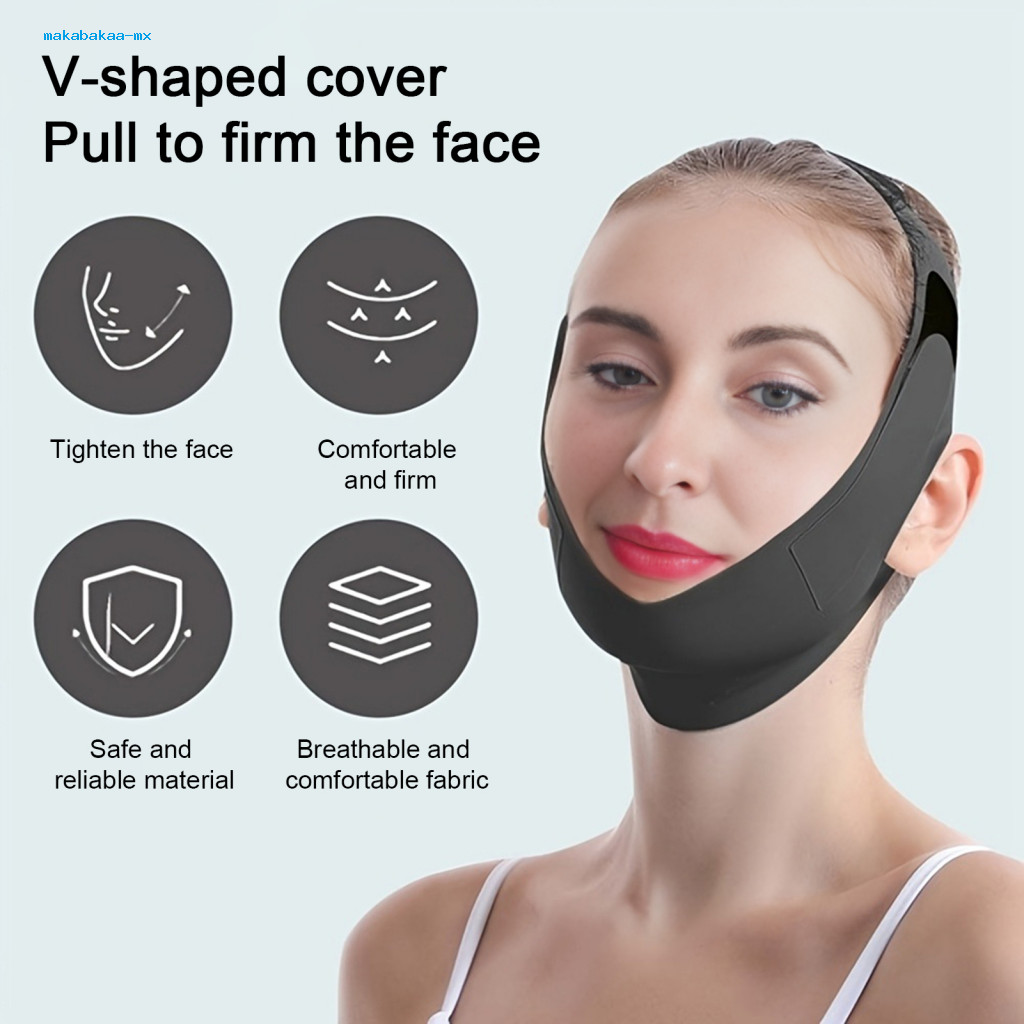 Chin และ Jawline Shaper V Line Lifting Strap Face Slimming Mask สายรัดคางแบบปรับได้สําหรับ Jawline S