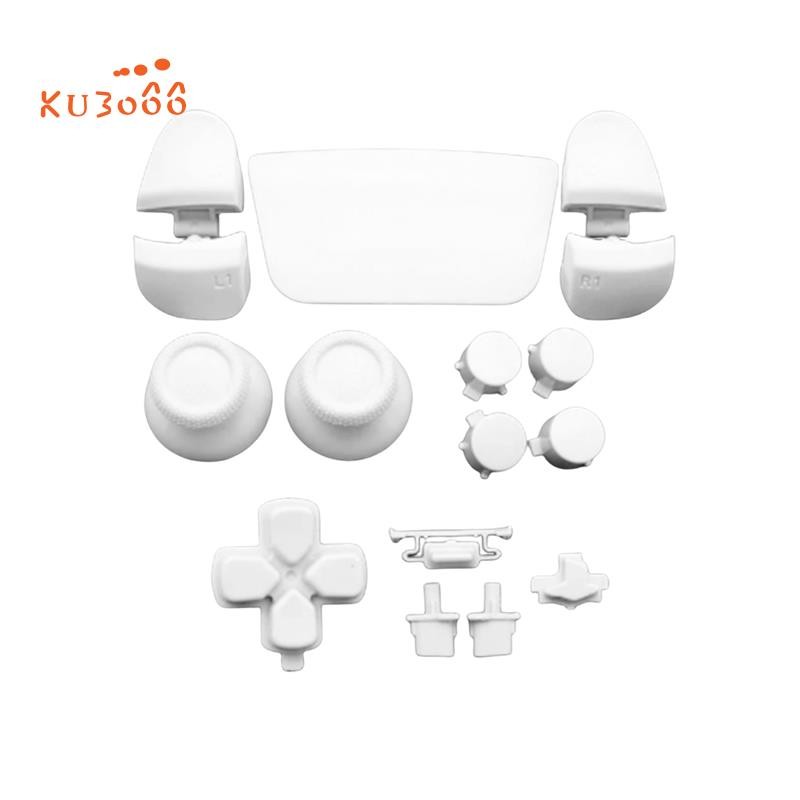 1 ชุดปุ่มเต็มรูปแบบสําหรับ 5 3.0 Thumb Sticks จอยสติ๊กหมวก L1 R1 L2 R2 D-Pad สําหรับ V3 Controller B