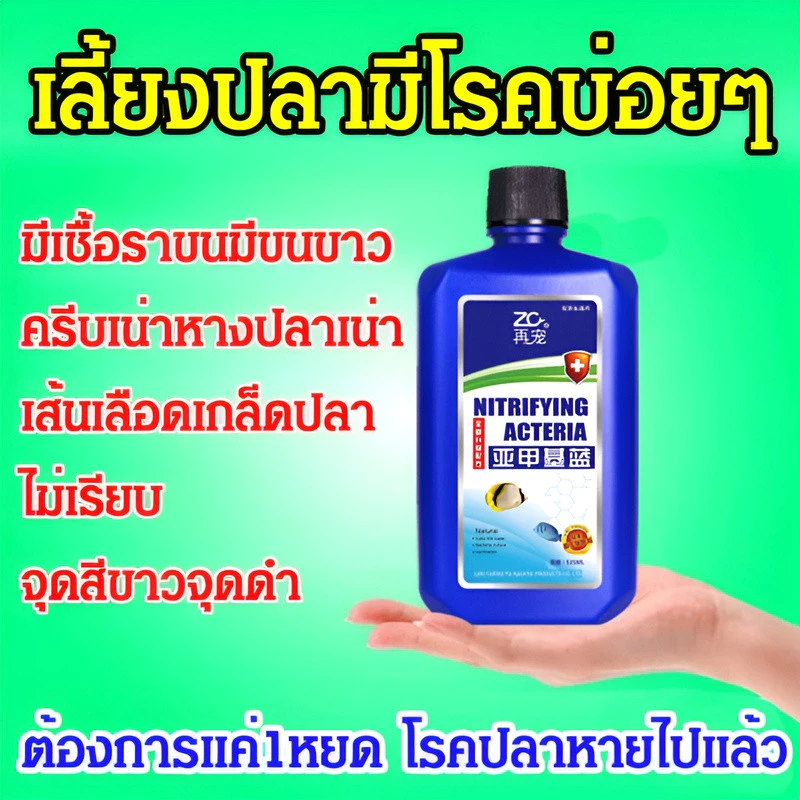 อุปกรณ์ตู้ปลา เมทิลีนบลู สารปรับสภาพน้ำ เครื่องกรองน้ำ thumbnail 3