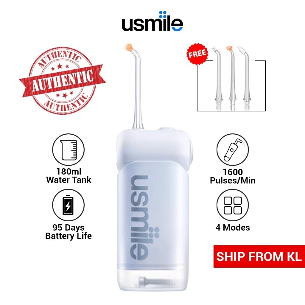 USMILE C10 Water Flosser ทําความสะอาดฟัน Water Floss Oral Irrigator ฟัน Flosser 180ml